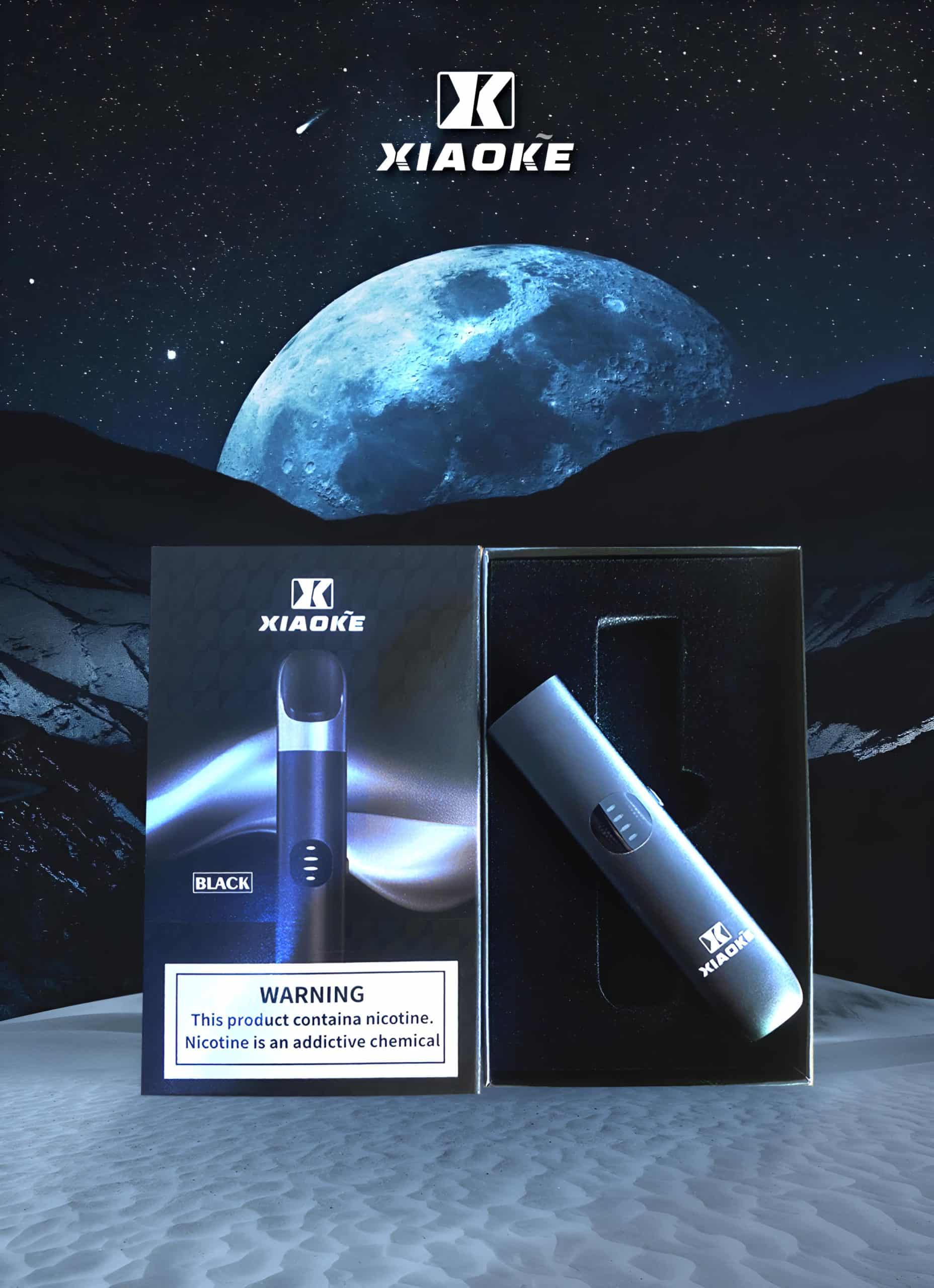 XIAOKE梟客6代電子煙主機｜三檔功率調節・快充長續航｜兼容4/5/6代煙彈・炫彩燈效設計